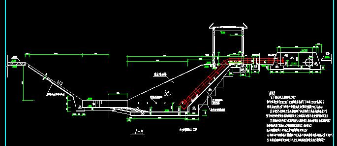 潜水泵站部分设计图