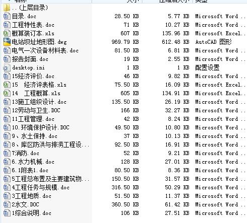 橡胶坝工程初设报告图纸