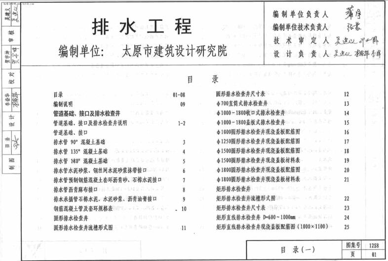 山西12S8 排水工程