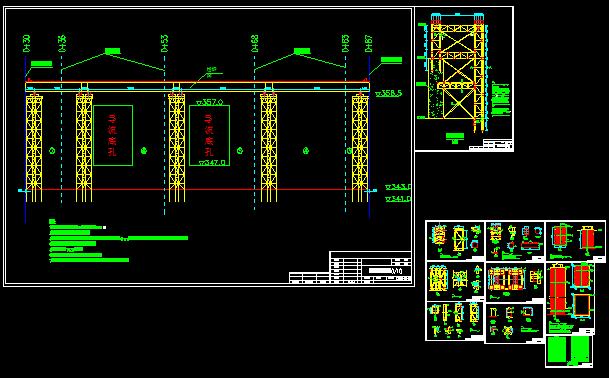 某钢桥施工详图
