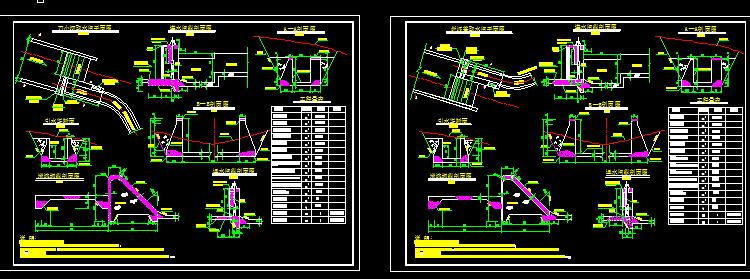 取水闸技施设计图